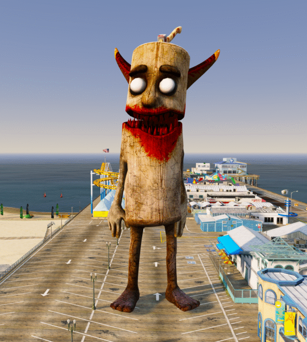 Evil Giant Sahur Ped