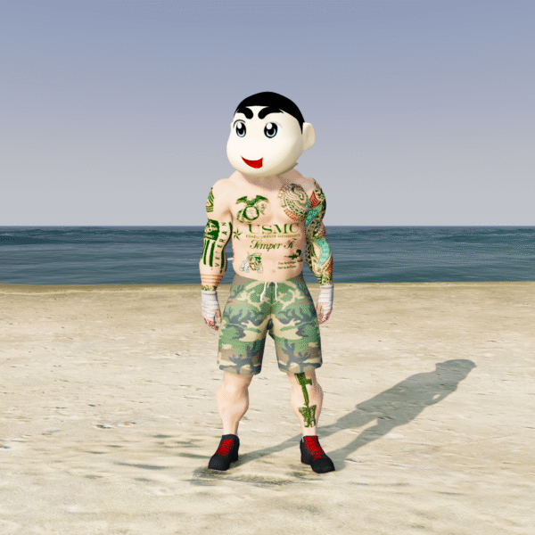 Bodybuilder Shinchan