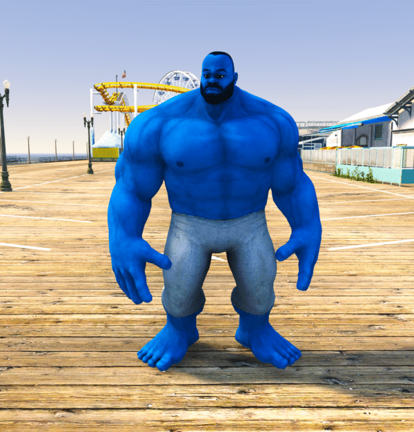 Blue Hulk Ped