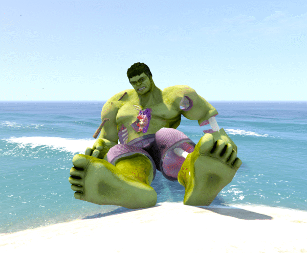Injured Giant Hulk